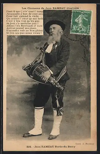 AK Berry, Barde Jean Rameau, Drehleierspieler