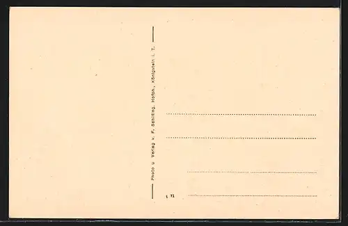 AK Königstein /Ts., Gesamtansicht aus der Vogelschau