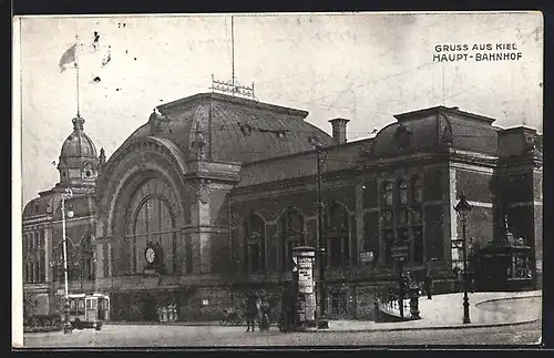 AK Kiel, Der Haupt-Bahnhof