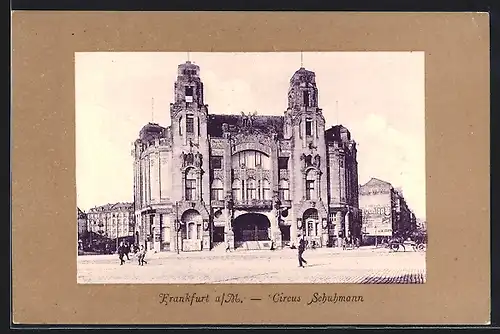 AK Frankfurt a. M., Circus Schuhmann