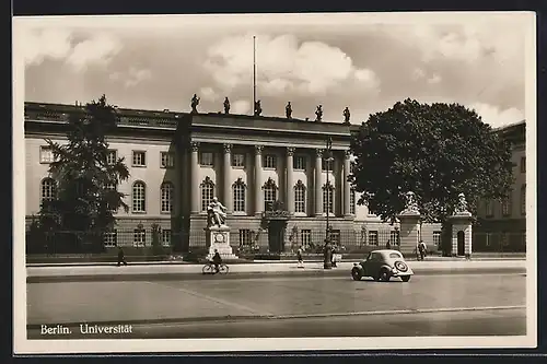 AK Berlin, Blick zur Universität