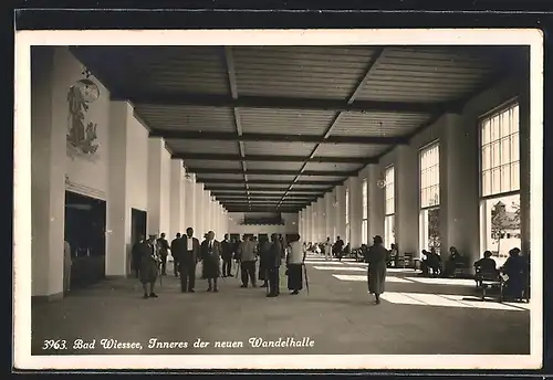 AK Bad Wiessee, Inneres der neuen Wandelhalle