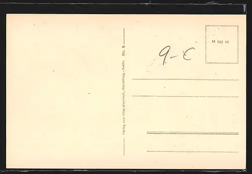 AK Zeitz, Brüderstrasse mit Auto