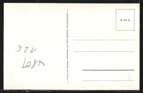 AK Pomnitz, Gasthaus Pomnitz, Kirche, Kriegerdenkmal, Totalansicht