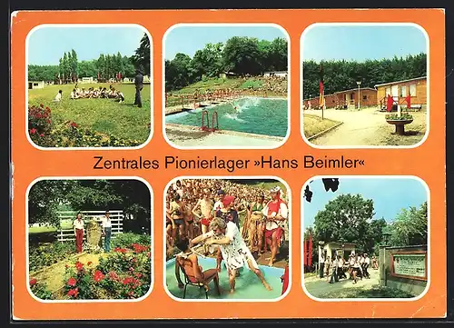 AK Beichlingen /Kr. Sömmerda, Zentrales Pionierlager Hans Beimler