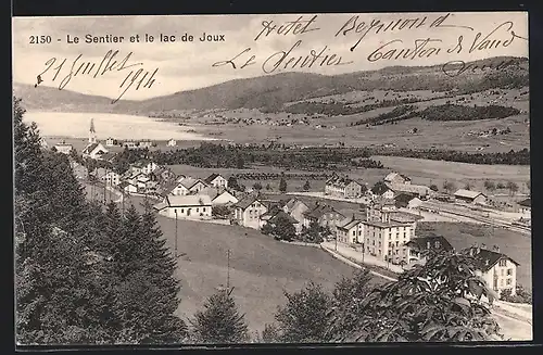 AK Le Sentier, lac de Joux, Ortsansicht