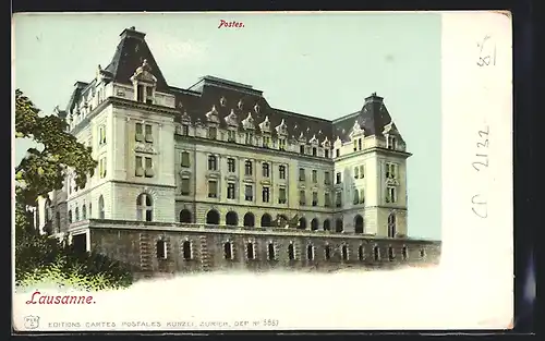 AK Lausanne, la Nouvelle Poste