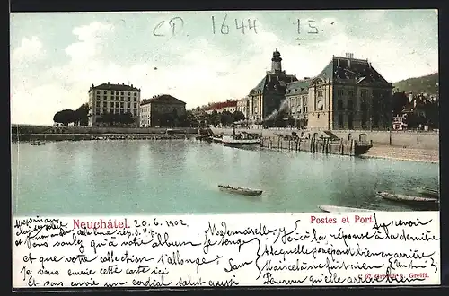 AK Neuchatel, Postes et Port