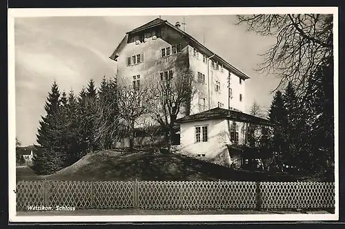 AK Wetzikon, Blick aufs Schloss