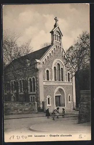AK Lausanne, Chapelle allemande