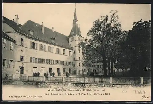 AK Lausanne, Archéologie Vaudoise, Académie