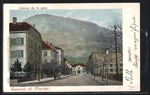AK Fleurier, Avenue de la gare