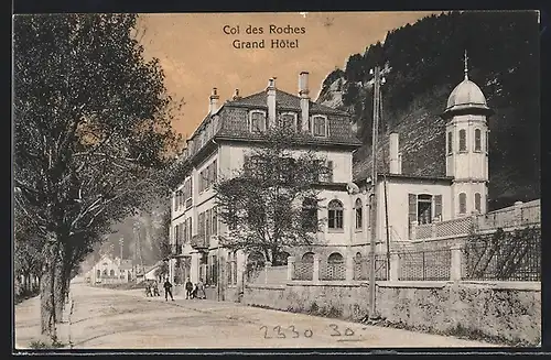 AK Le Locle, Col des Roches & Grand Hôtel