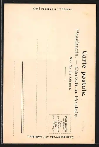 Lithographie St. Gallen, Ortsansicht, Blick in eine Weberei, Reklame für Suchard