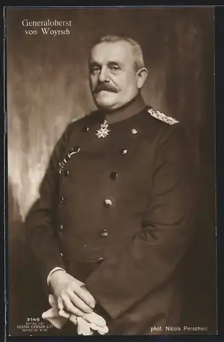 AK Heerführer Generaloberst von Woyrsch in Uniform