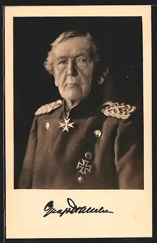 AK Generalfeldmarschall von Haeseler in Uniform