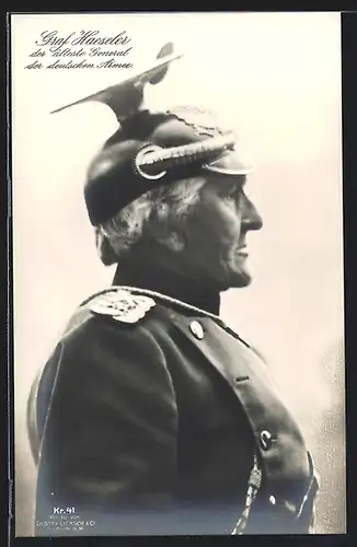 AK Heerführer Graf Haeseler der älteste General der deutschen Armee