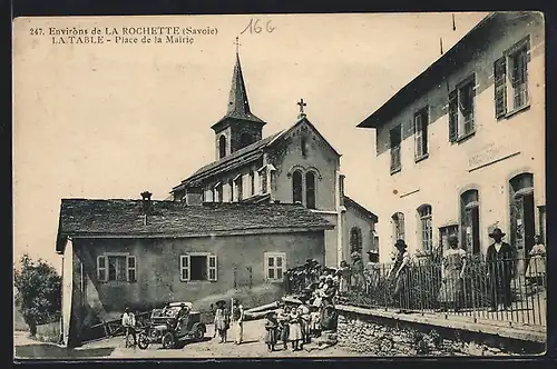 AK La Table, Place de la Mairie