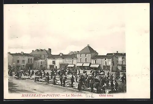AK Mirebeau-en-Poitou, Le Marché