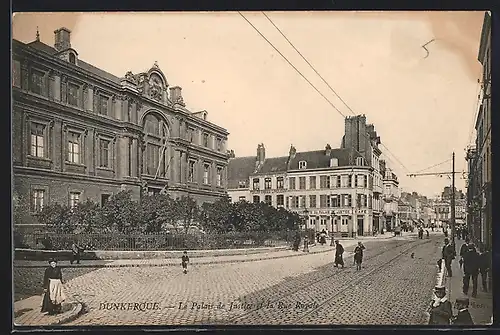 AK Dunkerque, Le Palais de Justice et la Rue Royale