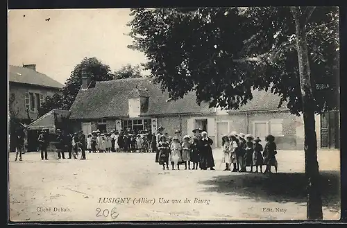 AK Lusigny, Une vue du Bourg