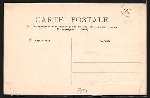 AK Ébreuil, La Rue des Fossés