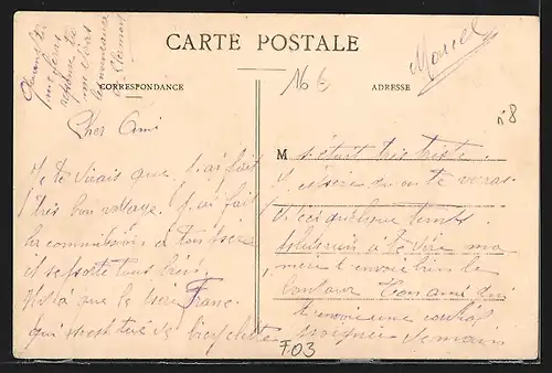 AK Le Pin, Rue du Centre