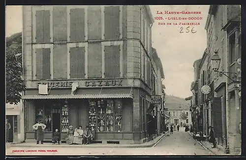 AK L`Isle-en-Dodon, Rue de la Passerelle