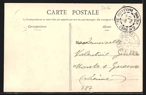 AK St-Sornin-la-Marche, Ostensions du Dorat, 1904 - Le mot d`ordre