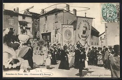 AK Dorat, Ostensions du Dorat 1904 - Commune de la Bazeuge