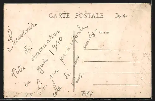 AK La Percherie, Grand`Rue