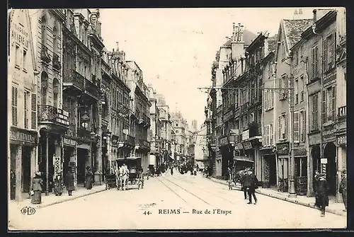 AK Reims, Rue de l`Etape