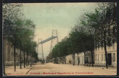 AK Rouen, Boulevard Cauchoise et Transbordeur