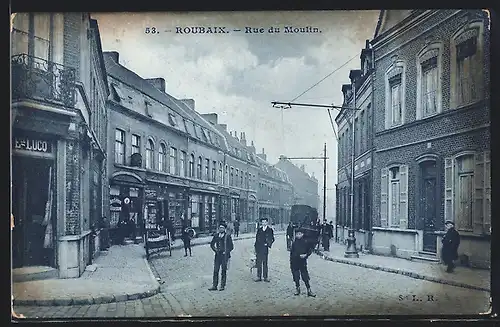 AK Roubaix, Rue du Moulin