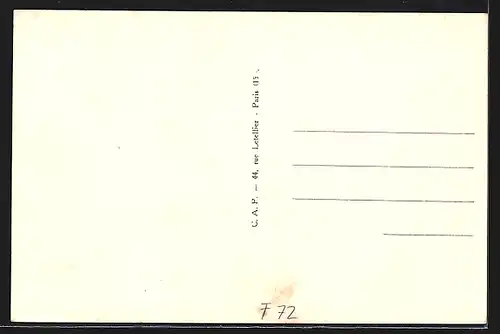 AK La Flèche, Place Henri IV