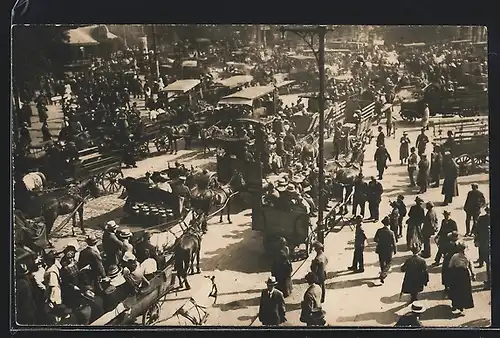 AK Berliln, Verkehrsstreik, Arbeiterbewegung