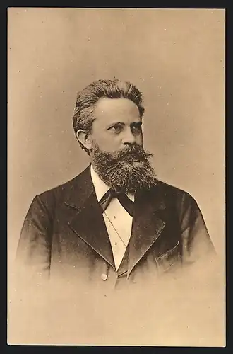 AK Hermann Wolkenbuhr, Parteisekretär und Reichstagsmitglied, Portrait
