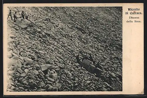 AK Carrara, Discesa della lizza, Marmorsteinbruch