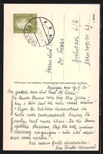 AK Oehringen, Stadtmauer