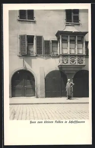 AK Schaffhausen, Haus zum kleinen Falken