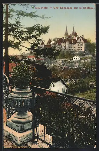 AK Neuchâtel, Une Echappée sur le Château