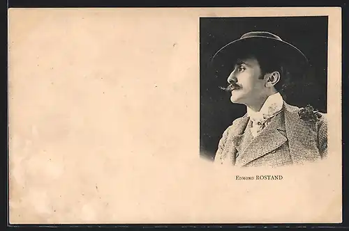 AK Portrait von Edmond Rostand, Schriftsteller