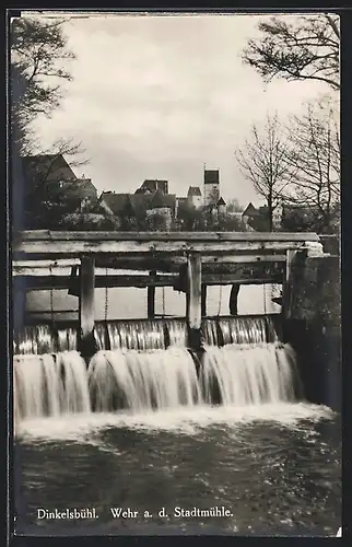 AK Dinkelsbühl, Wehr an der Stadtmühle