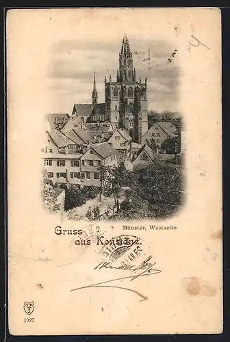 AK Konstanz, Münster, Westseite