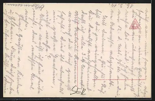 AK Semendria, Donaufähre, Verladen der Waggons am Hafen