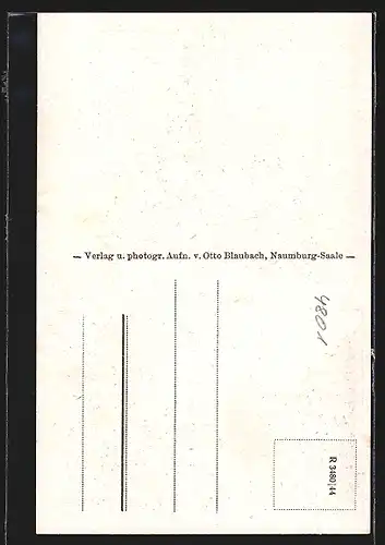 AK Utenbach, Kirche & Kriegerdenkmal, Partie an der Schule