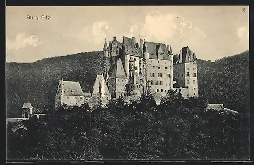 AK Eltz, Blick auf die Burg