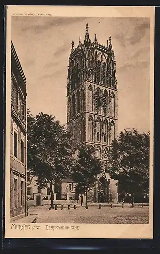 AK Münster i. W., An der Liebfrauenkirche