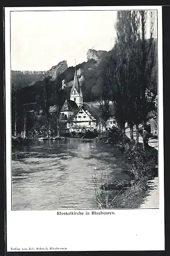 AK Blaubeuren, Partie an der Klosterkirche