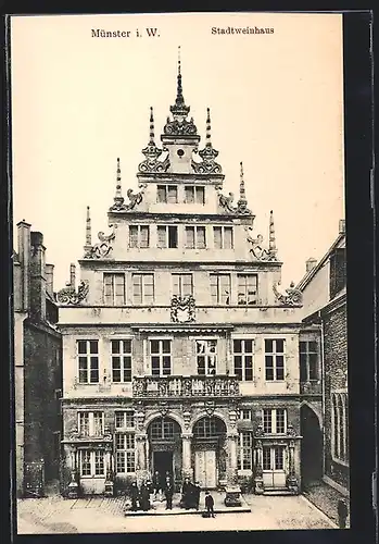 AK Münster i. W., Stadtweinhaus